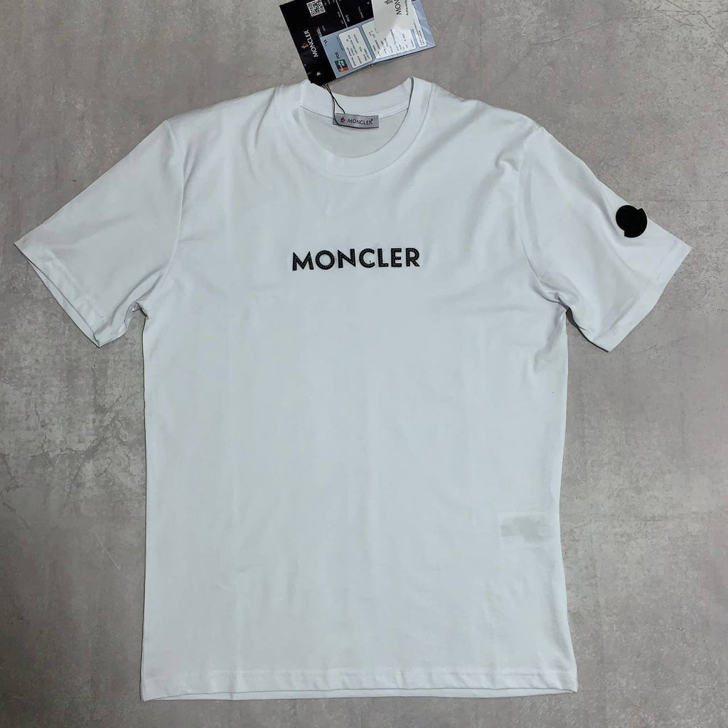 Moncler Printed Logo Men's T-Shirts in 2 Colors UK Reps AAA Quality