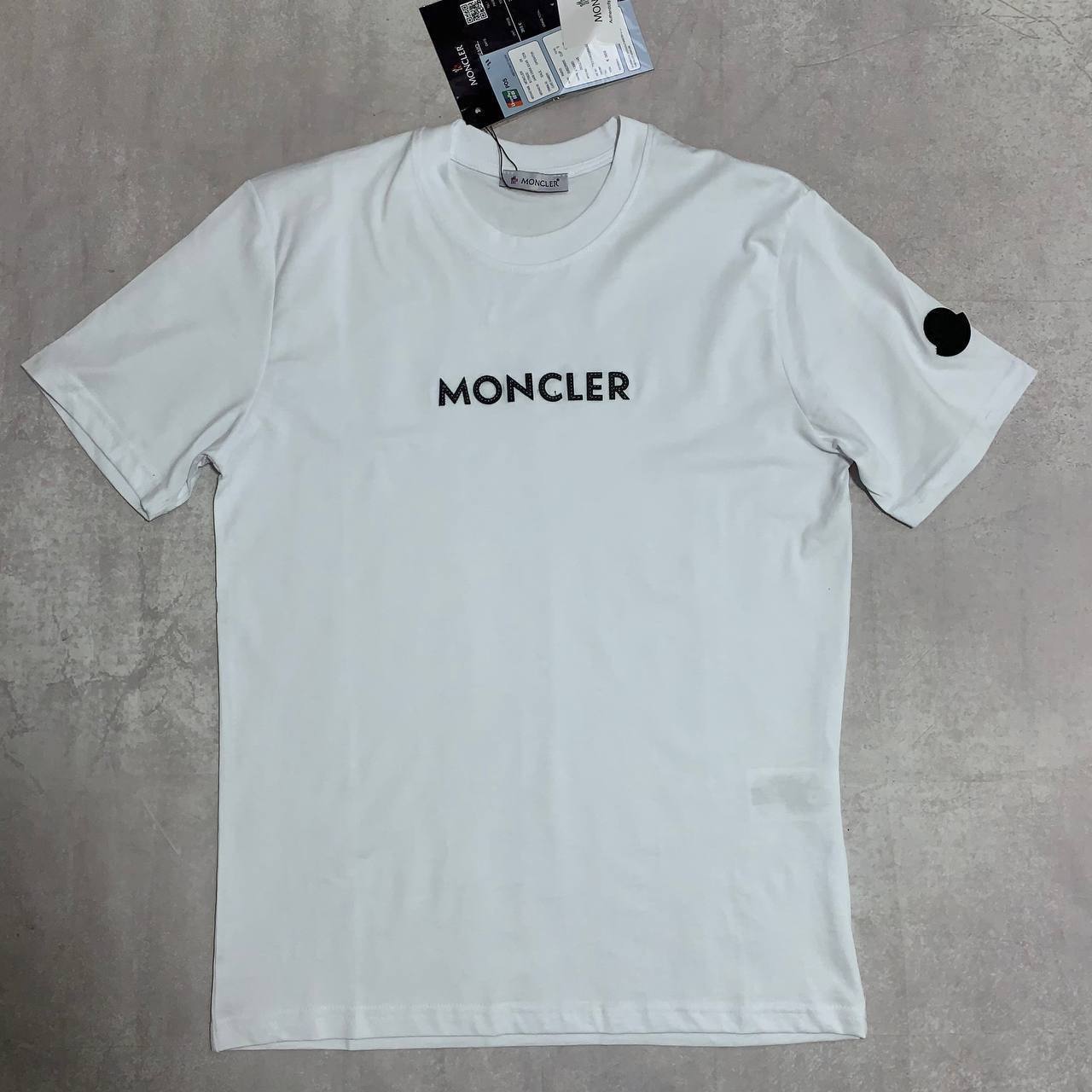 Moncler Printed Logo Men's T-Shirts in 2 Colors UK Reps AAA Quality