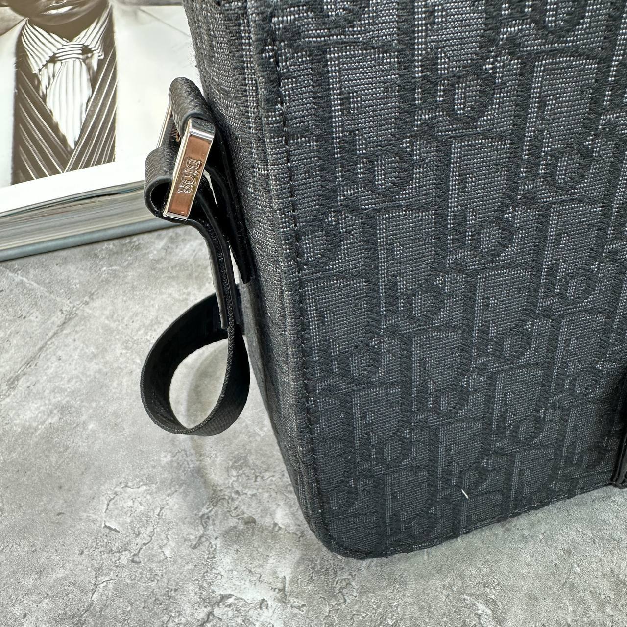 Christian Dior Durable Black Messenger Bags Mens UK Reps AAA Quality