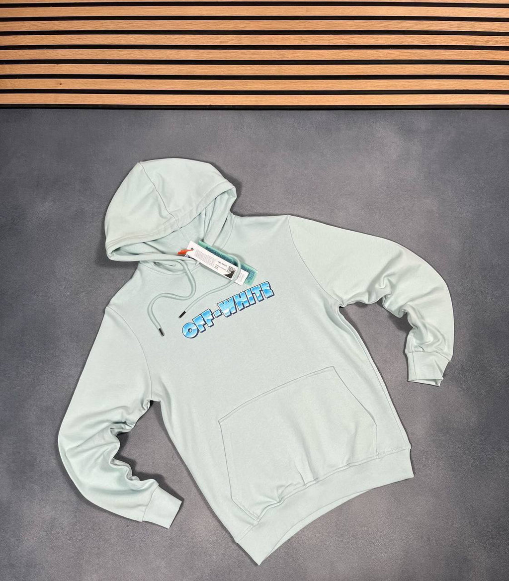 Off-White Graphic Logo Printed Men's Hoodies 2 Colors
