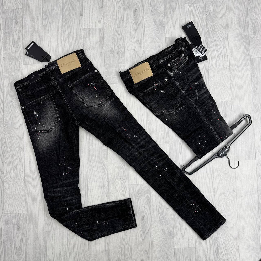 Dsquared2 Skater Denim Jeans Men's in 2 Colors Multiple Waist Sizes UK AAA Quality Reps