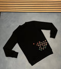 Louis Vuitton Latest Black Gradient Full Print Logo Jumpers Mens Best Sale UK Reps AAA Quality