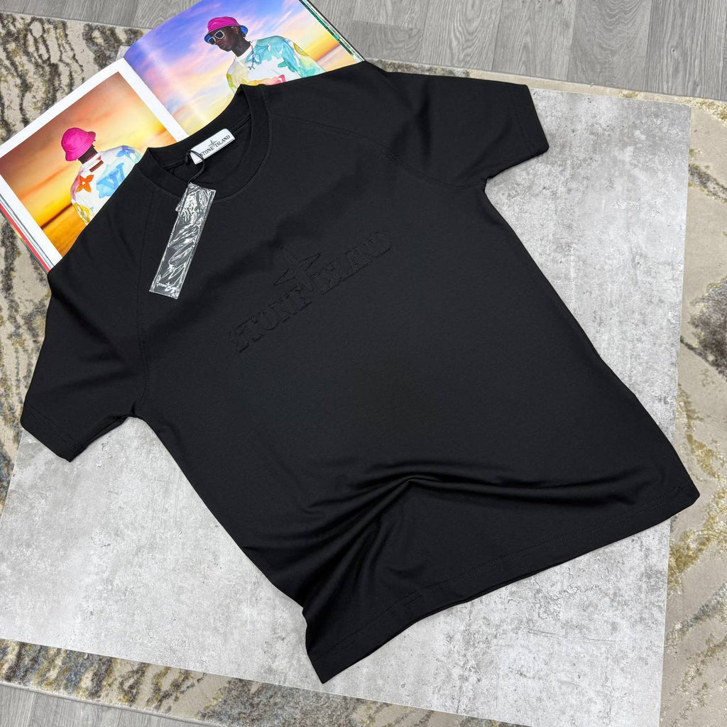 Stone Island Combed Organic Cotton Mens T-Shirts in Multiple Colors UK Reps AAA Quality