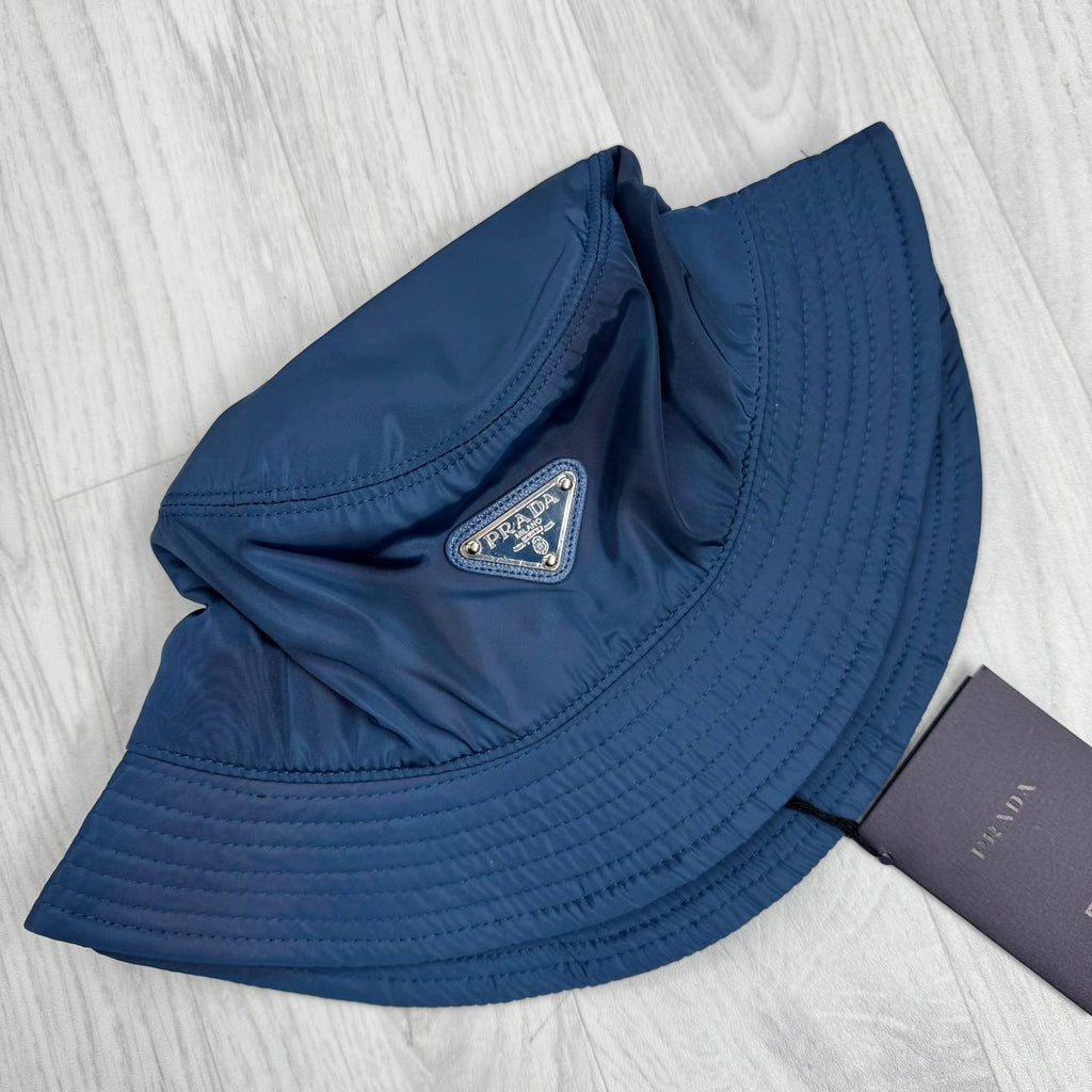 Prada Logo Casual Bucket Hats Multiple Colors UK Reps AAA Quality