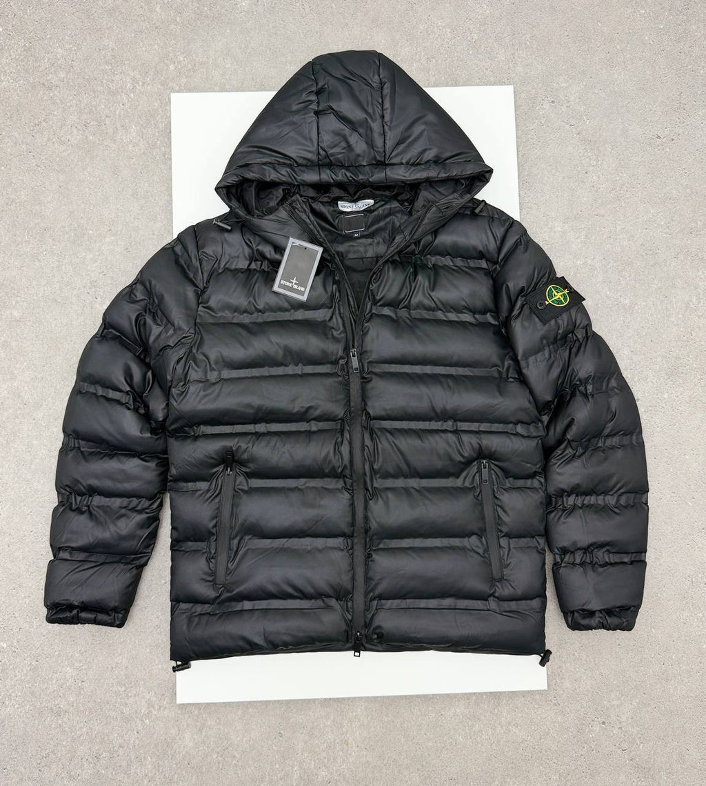 Stone Island Puffer Hooded Quilted Down Jacket Mens in Multiple Colors Best Sale UK Reps AAA Quality