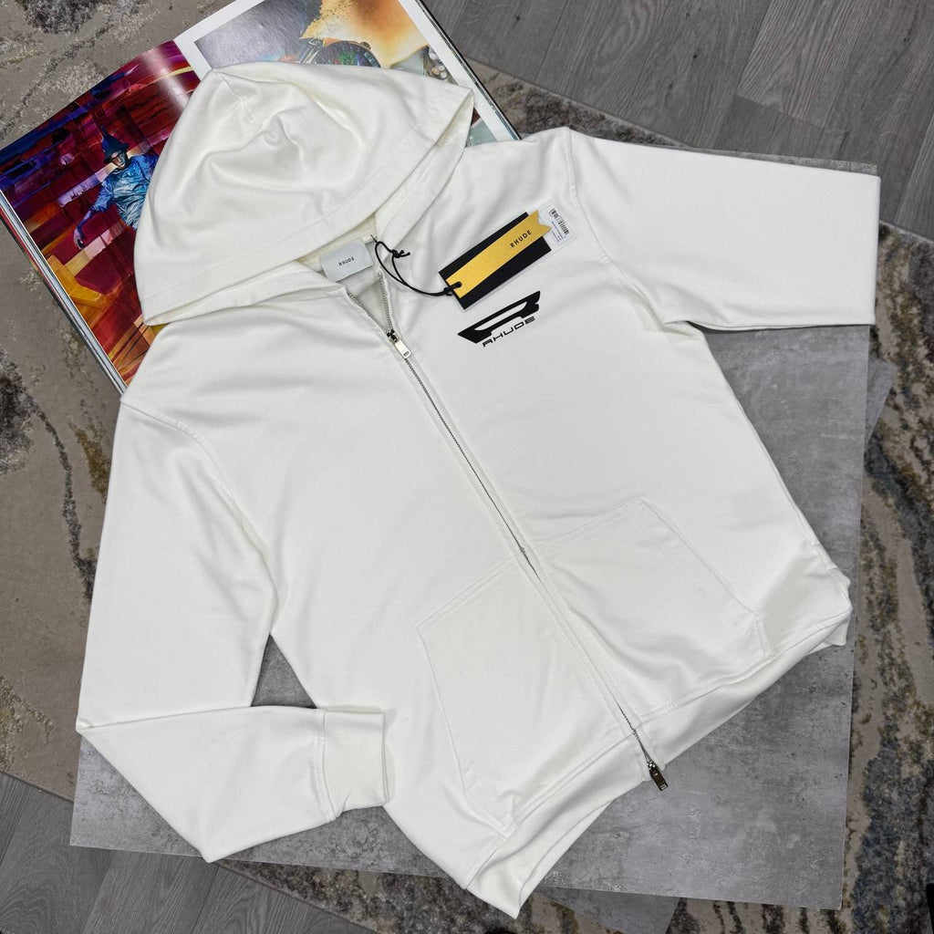 Rhude Campione Full-Zip Hoodie Mens in Multiple Colors Best Sale UK Reps AAA Quality