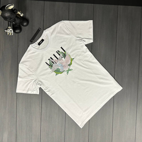 Amiri Love Birds Crewneck T-Shirts Mens in 2 Colors Best Sale UK Rep AAA Quality