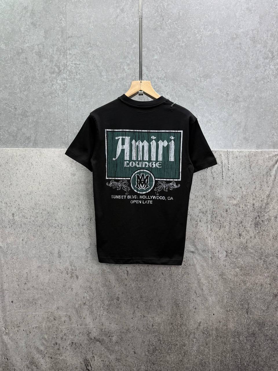 Amiri Vintage Lounge T-Shirts Mens in 2 Colors Best Sale UK Reps AAA Quality