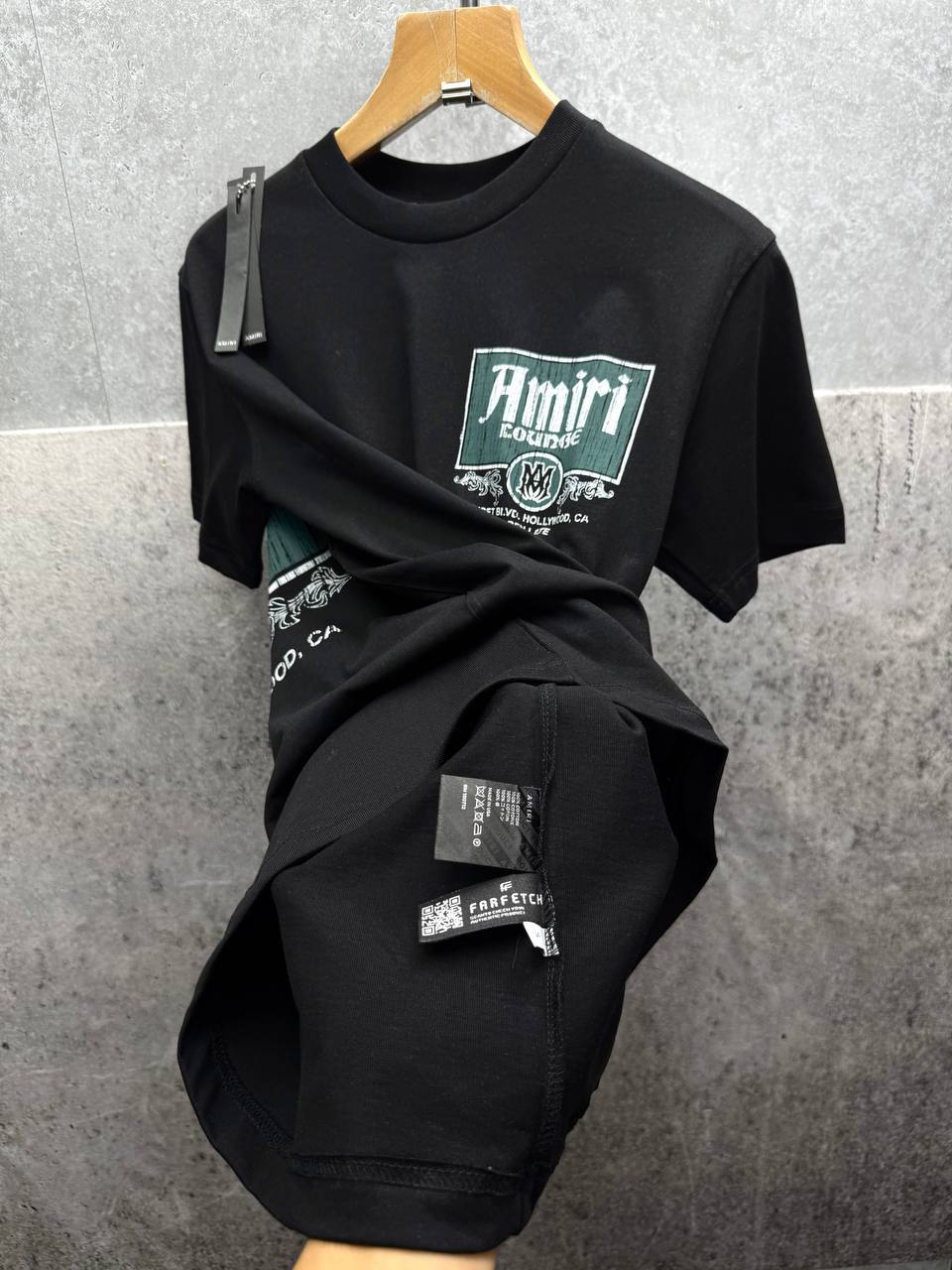 Amiri Vintage Lounge T-Shirts Mens in 2 Colors Best Sale UK Reps AAA Quality
