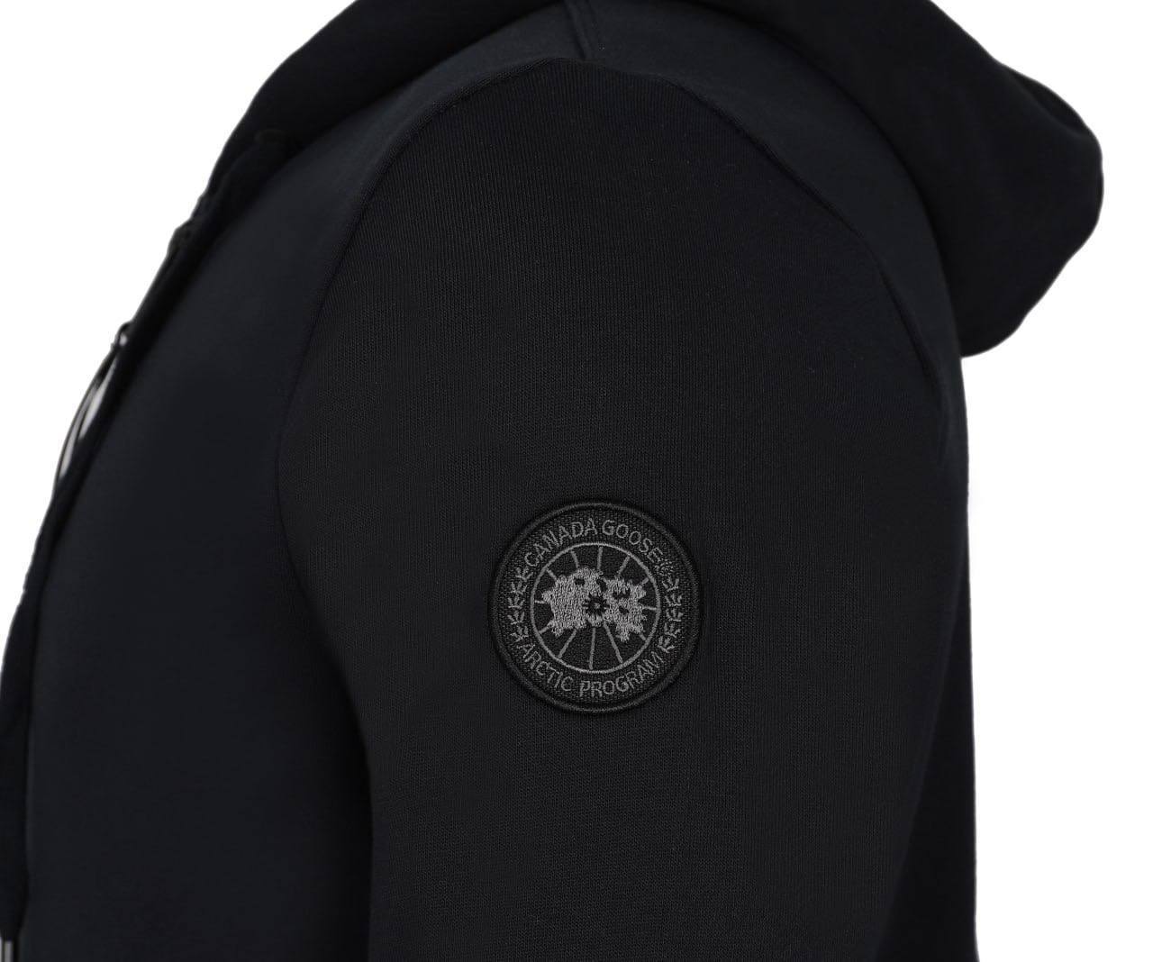 Canada Goose Sleek Black Full-Zip Hooded Tracksuit Mens UK Replica AAA Quality