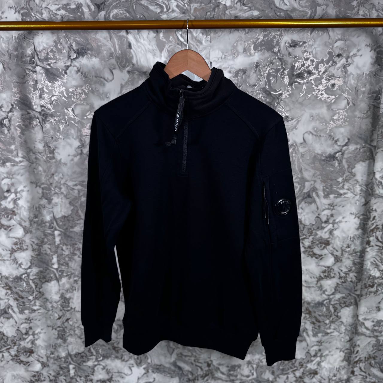 C.P. Company Light Fleece Zip Jumpers Mens in Multiple Colors Best Sale UK Reps AAA Quality