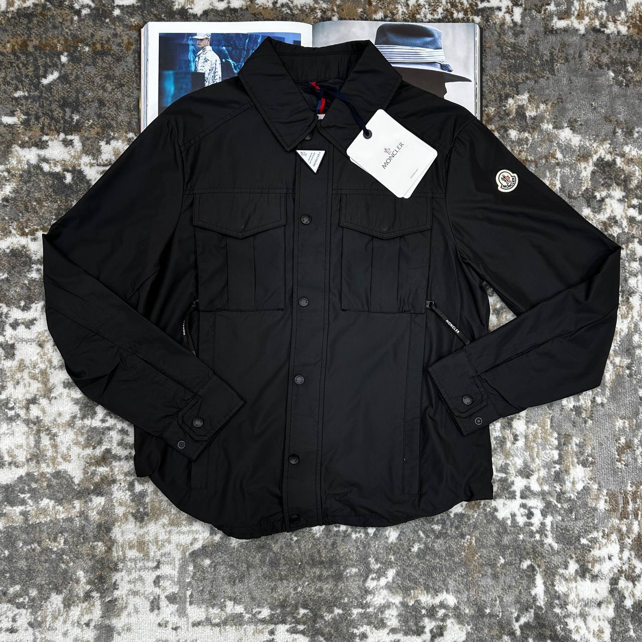 Moncler Frema Micro Soft Shirt Jackets Mens in Multiple Colors Best Sale UK Reps AAA Quality