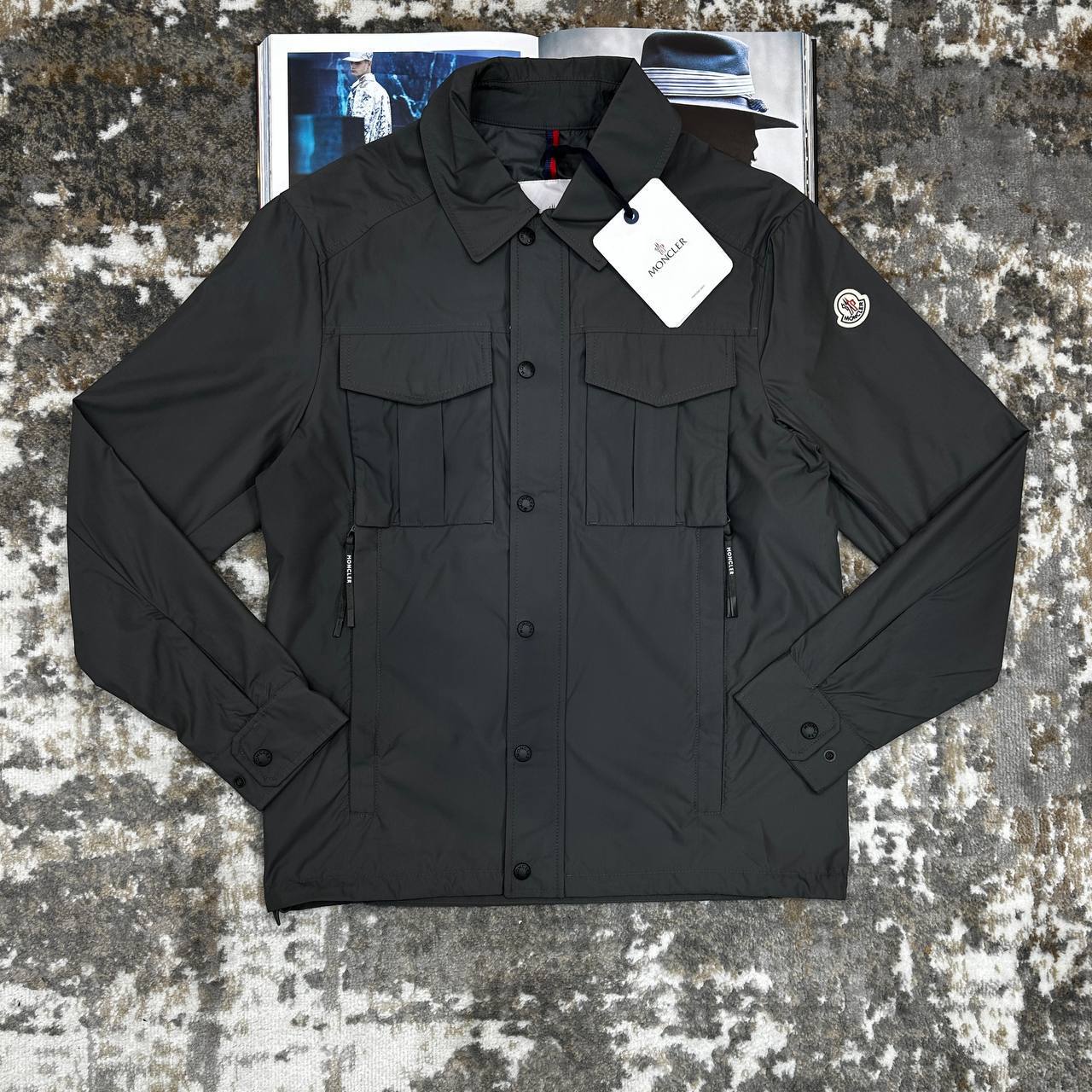 Moncler Frema Micro Soft Shirt Jackets Mens in Multiple Colors Best Sale UK Reps AAA Quality