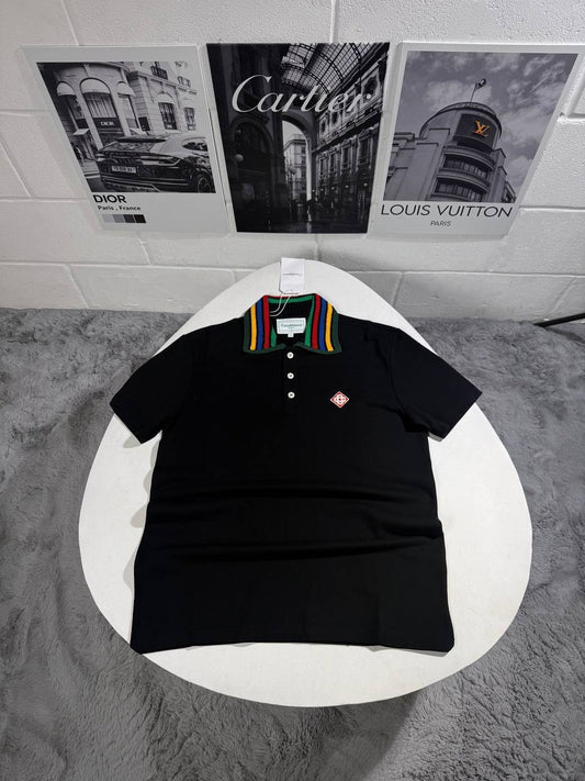 Casablanca Monogram Polo Shirts Mens in 2 Colors Best Sale UK Reps AAA Quality