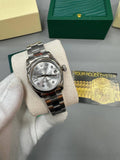 Rolex Lady Datejust Silver Grey Dial Silver Band Watch Womens UK Reps AAA Quality
