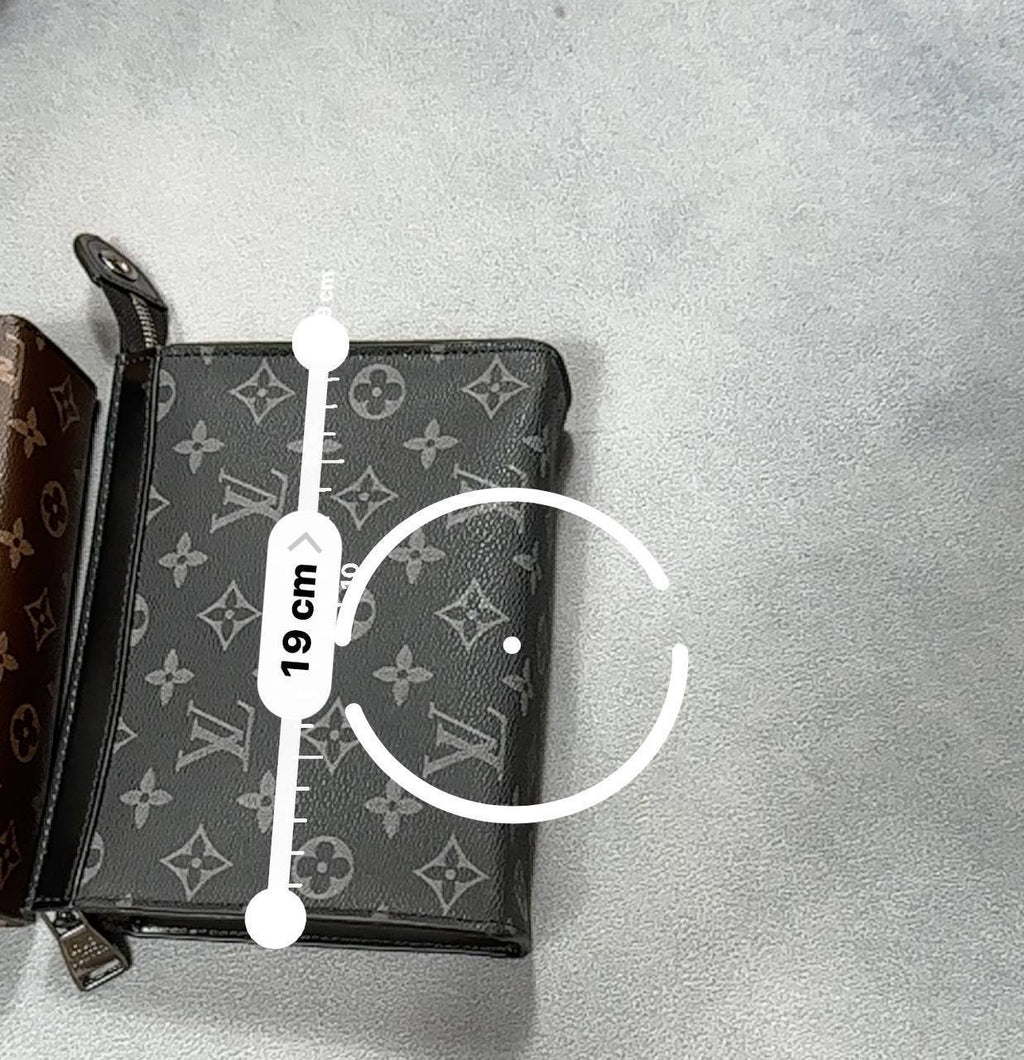Louis Vuitton Gaston Wearable Wallet Monogram Womens Wallet Hardware Monogram Eclipse UK Reps AAA Quality