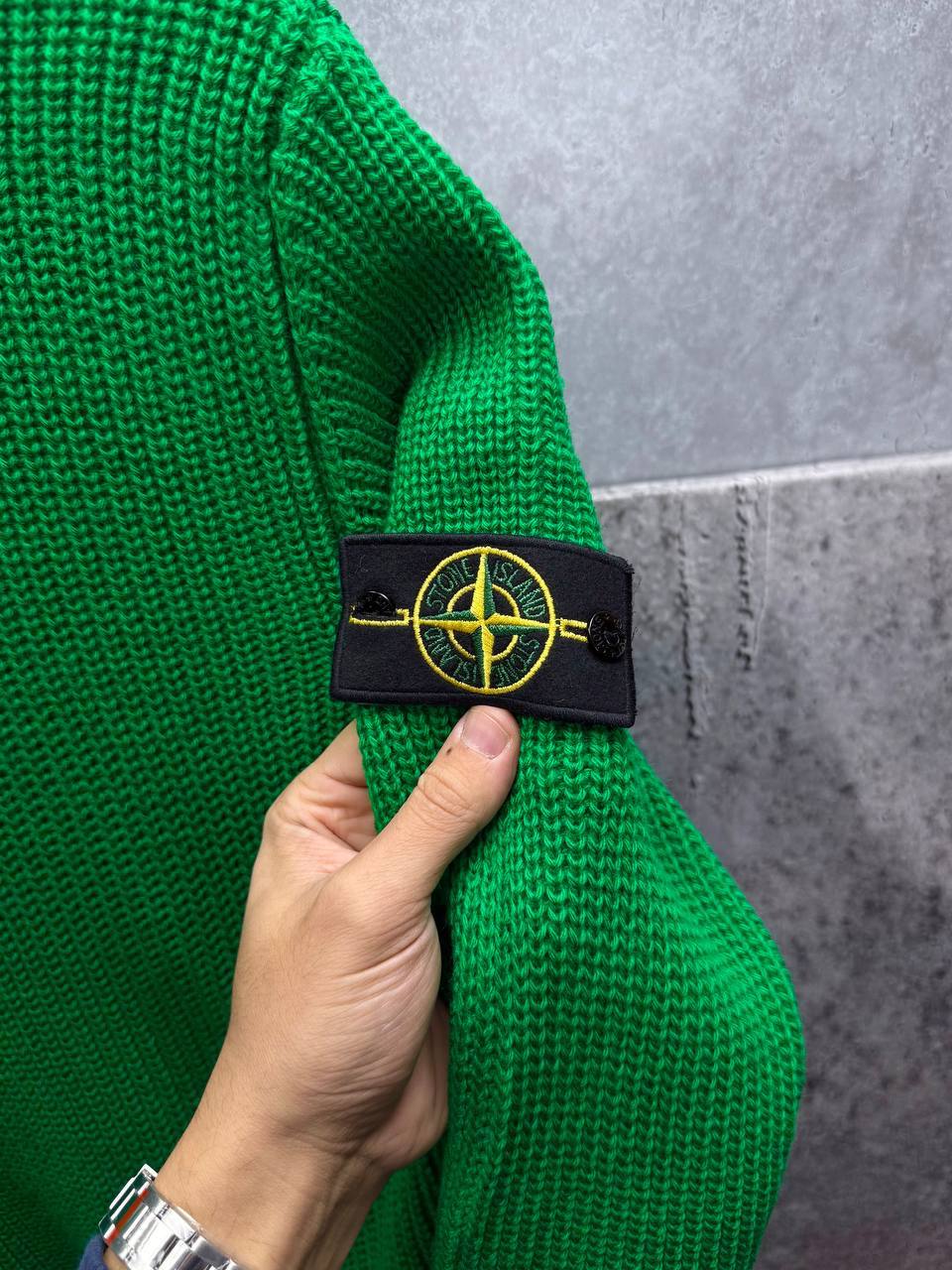 Stone Island Knit Compass Embossed Crewneck Jumpers Mens in Multiple Colors Best Sale UK Reps AAA Quality