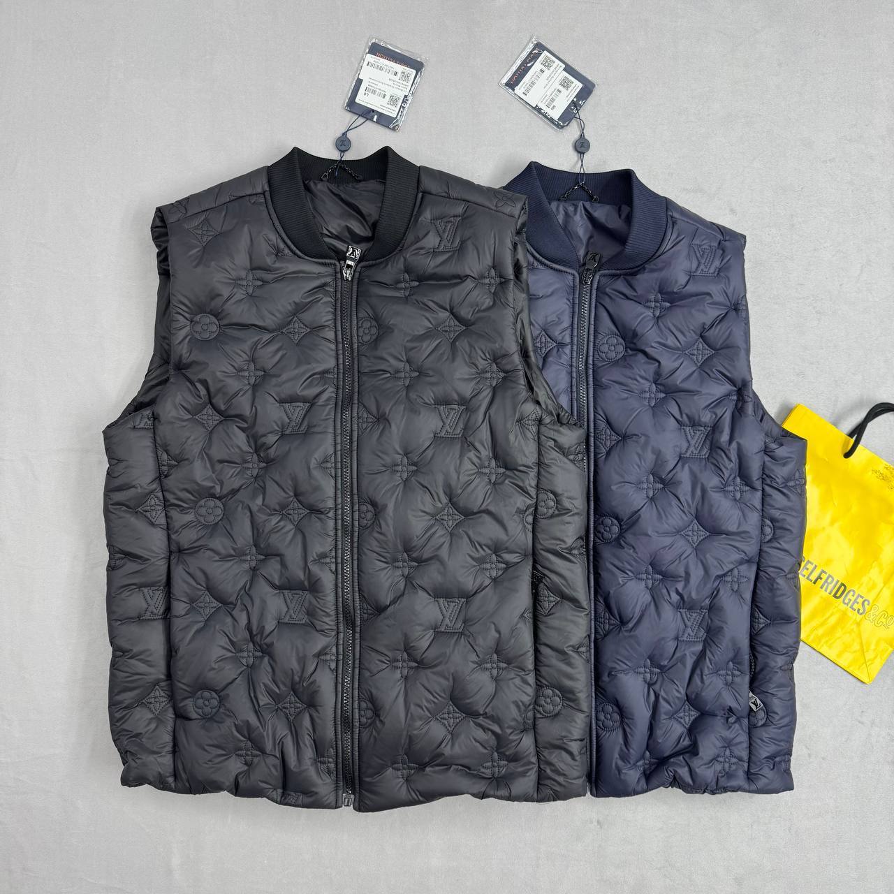 Louis Vuitton Monogram Gilet Fit Sporty Wear Mens in 2 Colors UK Replica AAA Quality