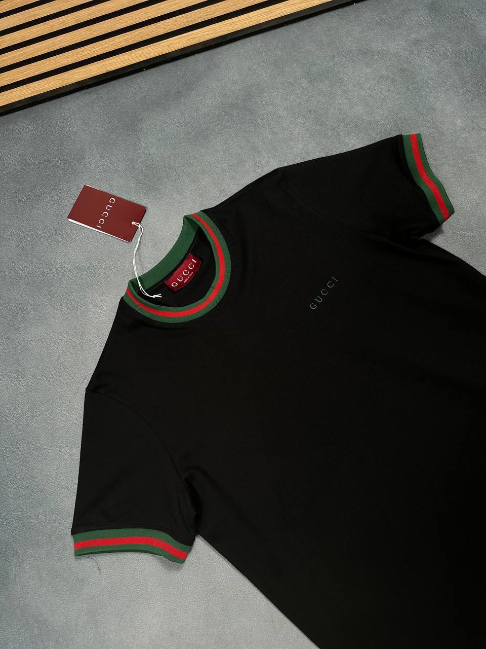 Gucci Short Sleeve Knitted T-Shirts Mens in Multiple Colors Replica UK AAA Quality