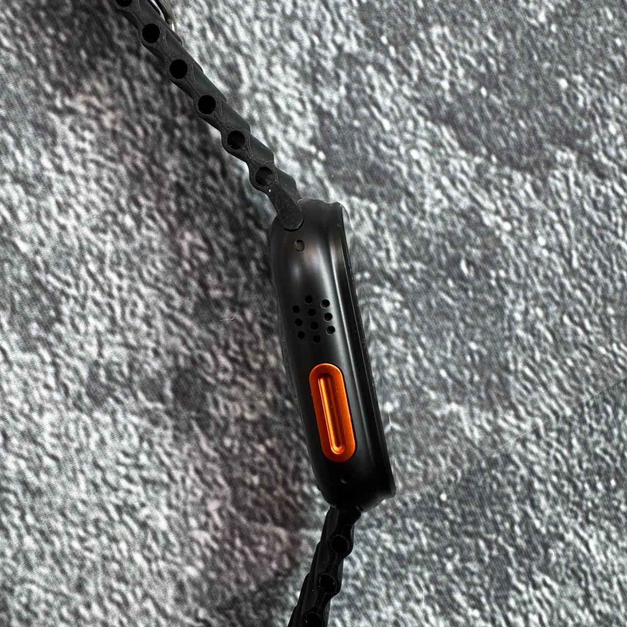 Apple Watch Ultra 3 Smart Watch Silicone Straping Black Color Best Sale UK Reps AAA Quality
