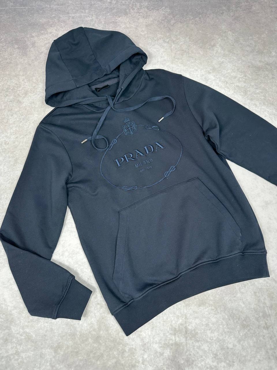 Prada Embroidered Logoborduring Hoodie Mens in Multiple Colors Best Sale UK Replica AAA Quality