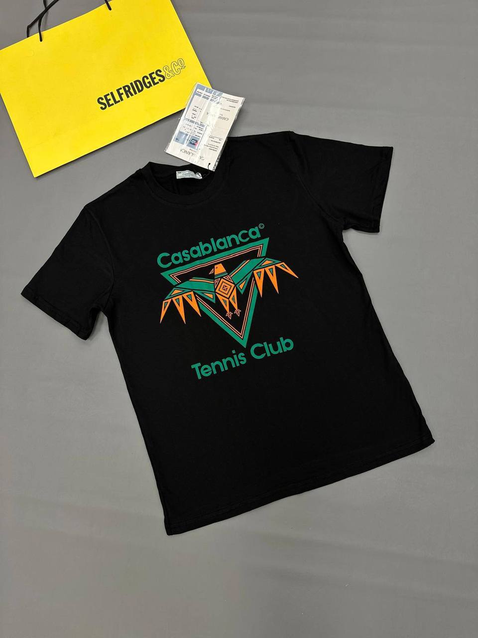 Casablanca Playful Eagle Mens T-Shirts in 2 Colors UK Reps AAA Quality