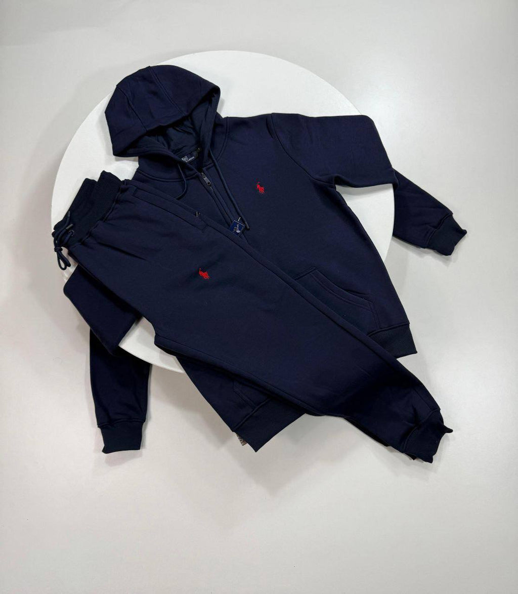 Polo Ralph Lauren Blue Zip Through Logo Tracksuits Mens in Multiple Colors UK Reps AAA Quality