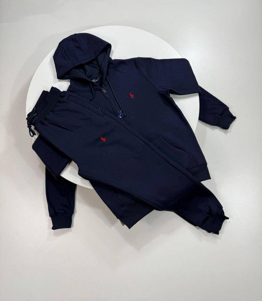 Polo Ralph Lauren Blue Zip Through Logo Tracksuits Mens in Multiple Colors UK Reps AAA Quality