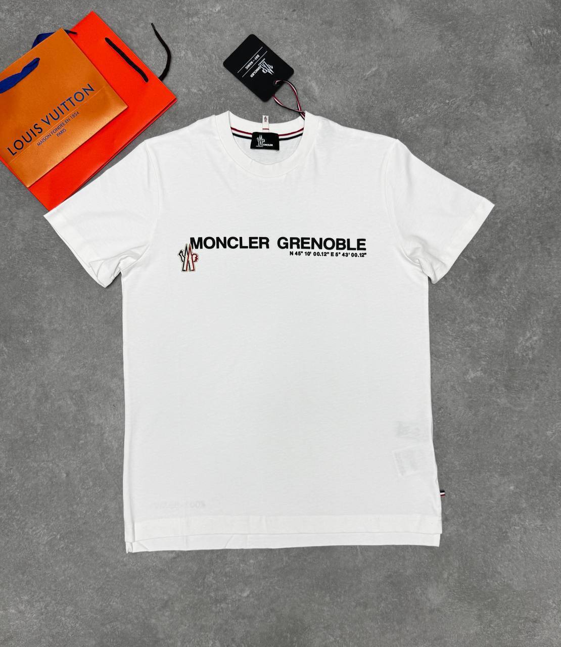 Moncler Grenoble Printed Logo Men's T-Shirts in Multiple Colors UK Reps AAA Quality