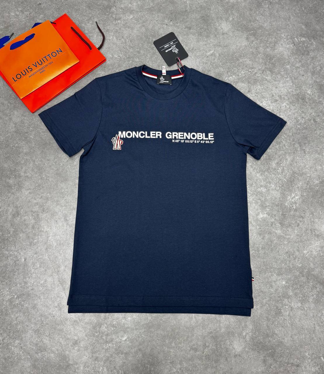 Moncler Grenoble Printed Logo Men's T-Shirts in Multiple Colors UK Reps AAA Quality