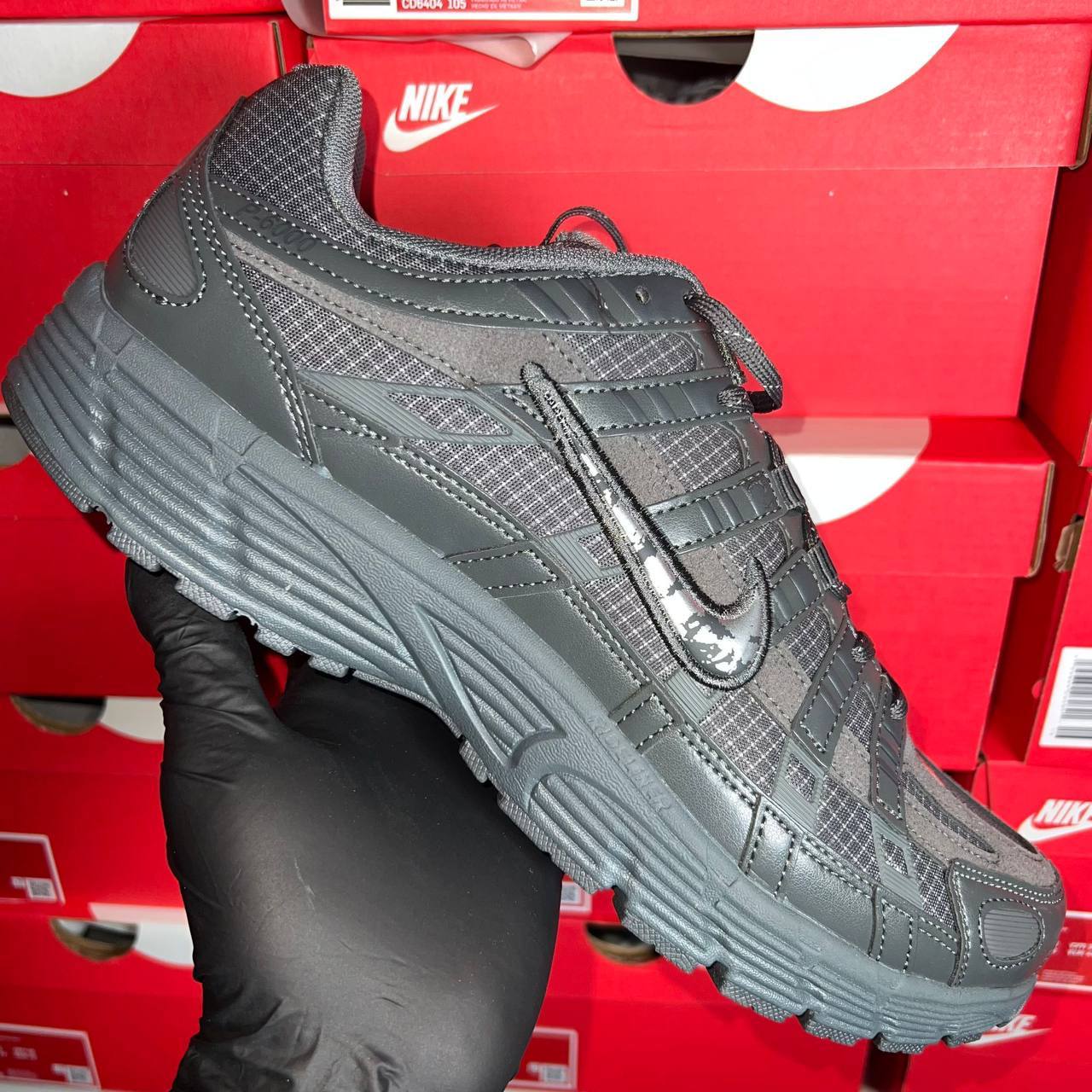Nike P-6000 Iron Grey Mens Trainers Best Sale UK Reps AAA Quality