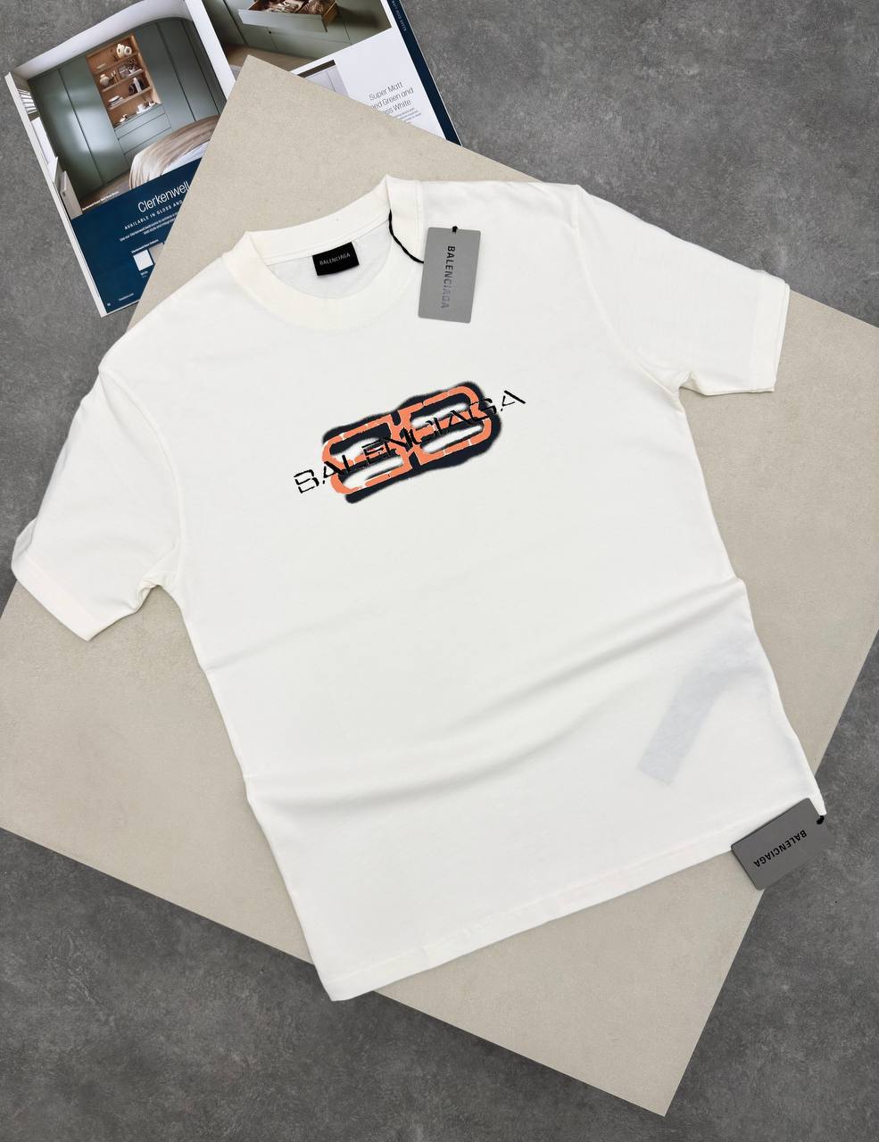 Balenciaga Logo Printed T-Shirts in 2 Colors Mens UK Reps AAA Quality