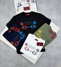 Gucci Logo Print T-Shirts Mens in Multiple Colors UK Reps AAA Quality