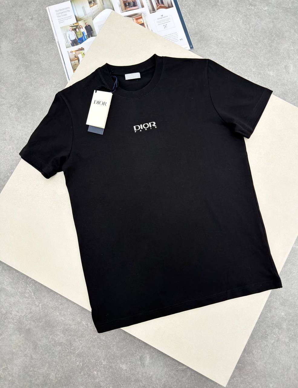Christian Dior Logo T-Shirts Relaxed Fit in 2 Colors UK Reps AAA Quality