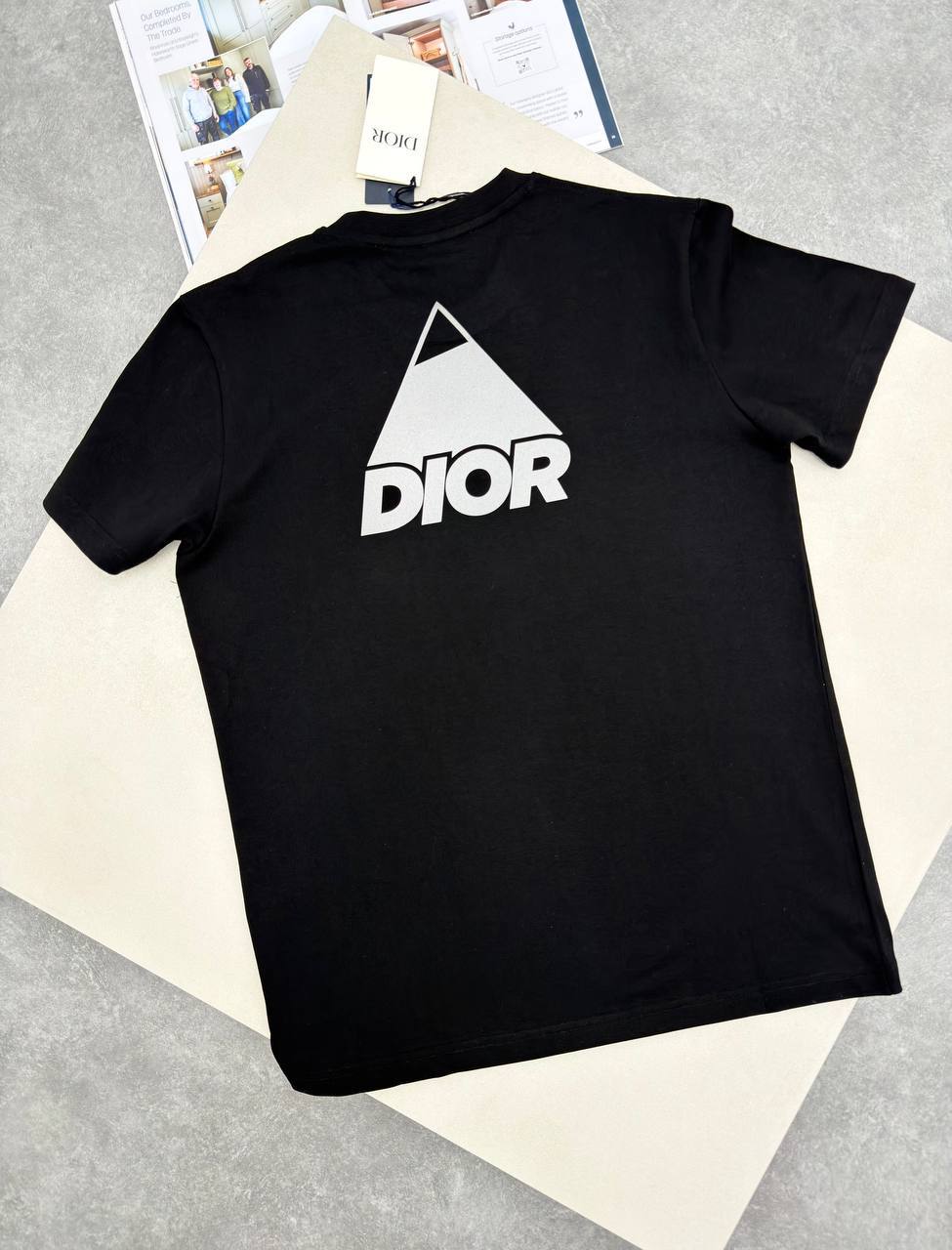 Christian Dior Logo T-Shirts Relaxed Fit in 2 Colors UK Reps AAA Quality