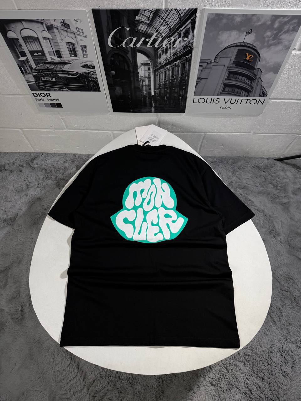 Moncler Men's Graphic T-Shirts in 2 Colors UK Reps AAA Quality