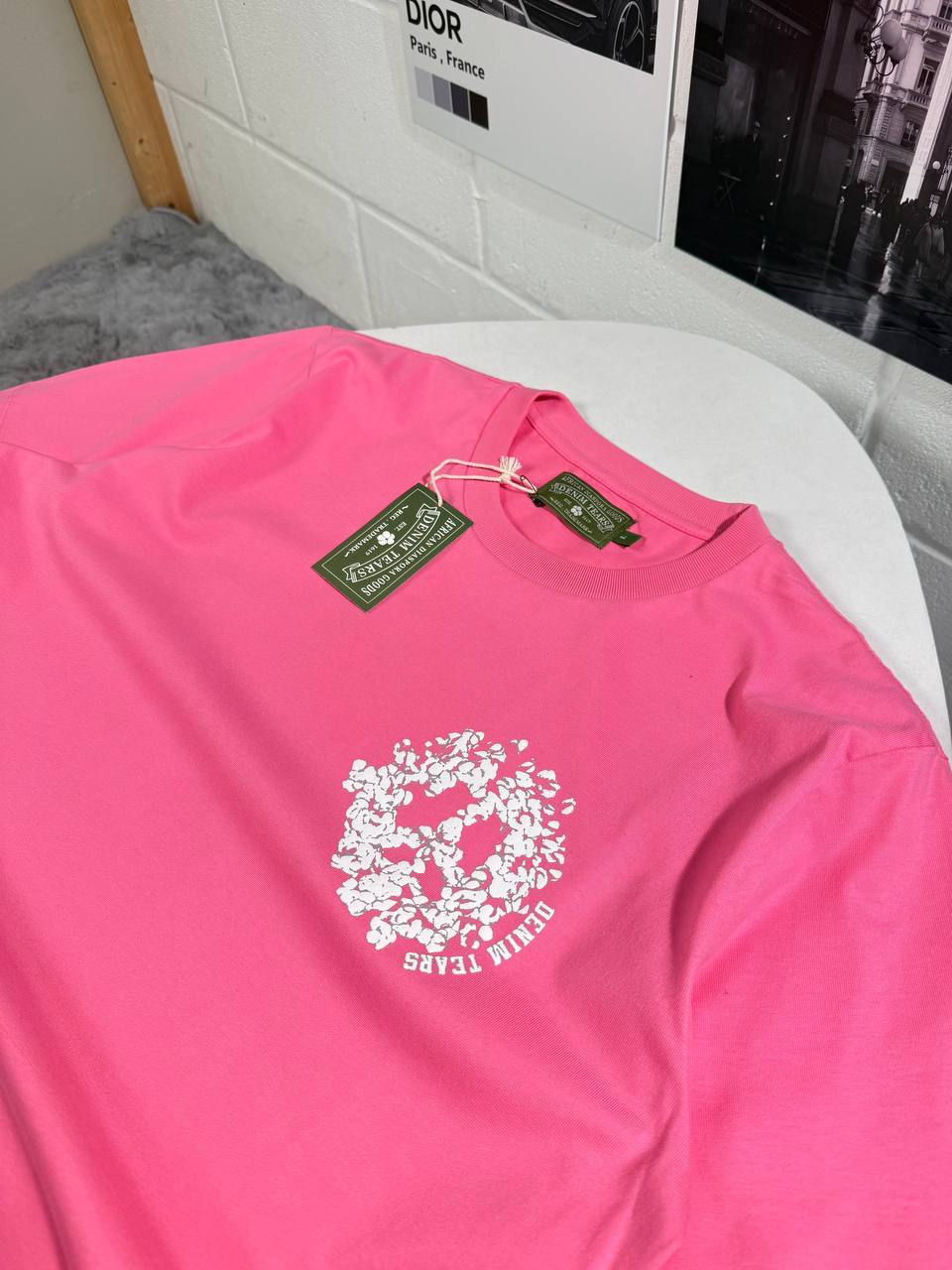Denim Tears Graphic Logo T Shirt Mens in Multiple Colors UK Reps AAA Quality