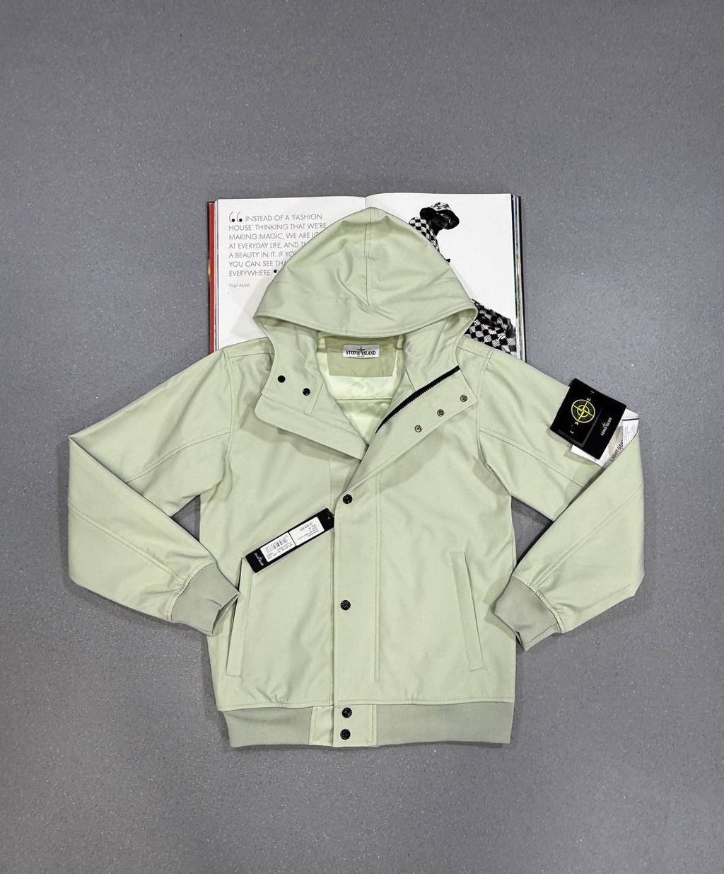 Stone Island Soft Shell R Jacket Mens in Multiple Colors Best Sale UK Reps AAA Quality