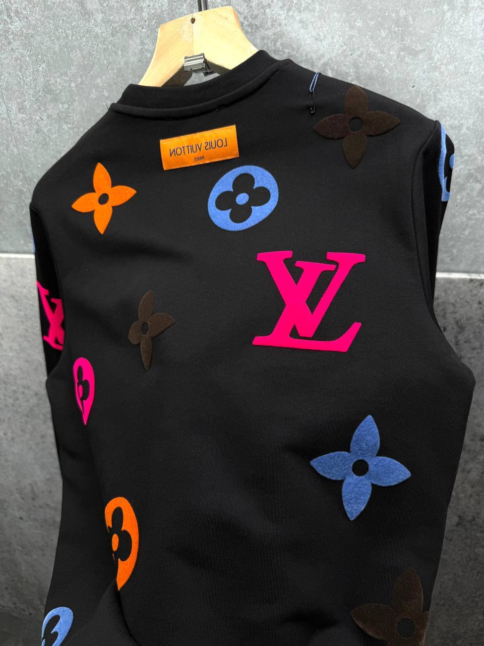Louis Vuitton Monogram Mink Fur Jumpers in 2 Colors Mens Best Sale UK Reps AAA Quality