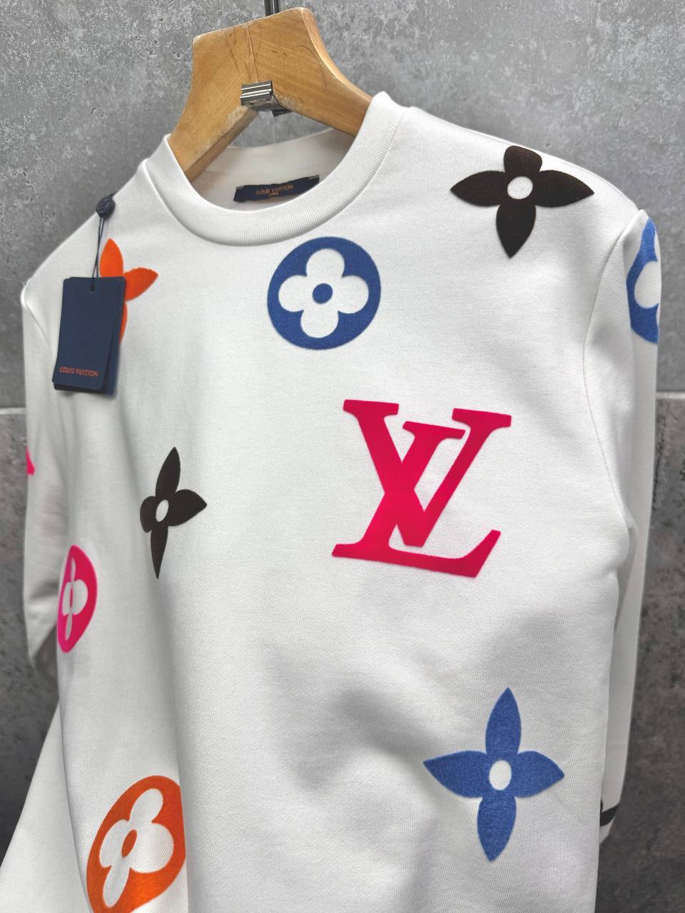 Louis Vuitton Monogram Mink Fur Jumpers in 2 Colors Mens Best Sale UK Reps AAA Quality