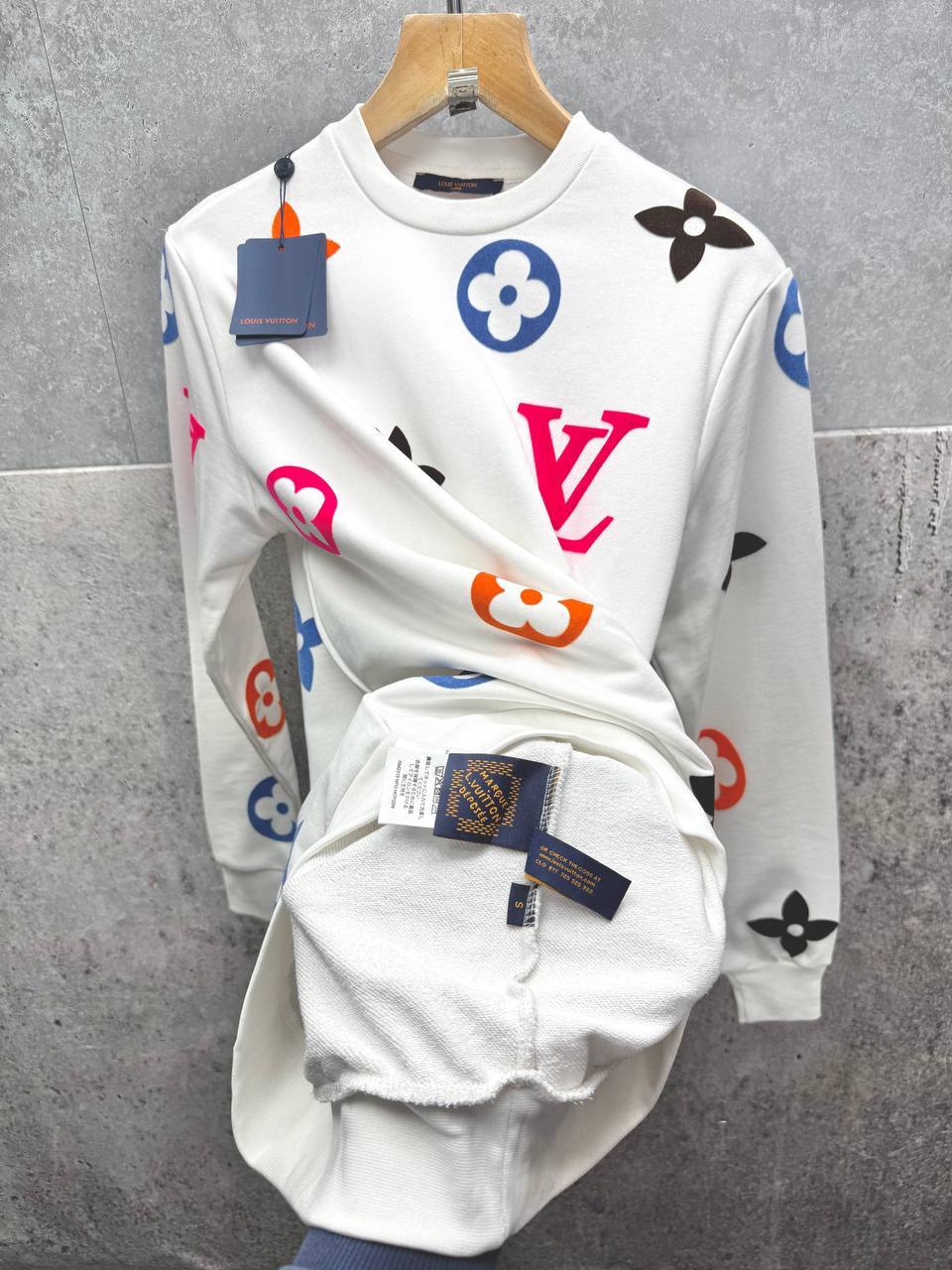 Louis Vuitton Monogram Mink Fur Jumpers in 2 Colors Mens Best Sale UK Reps AAA Quality