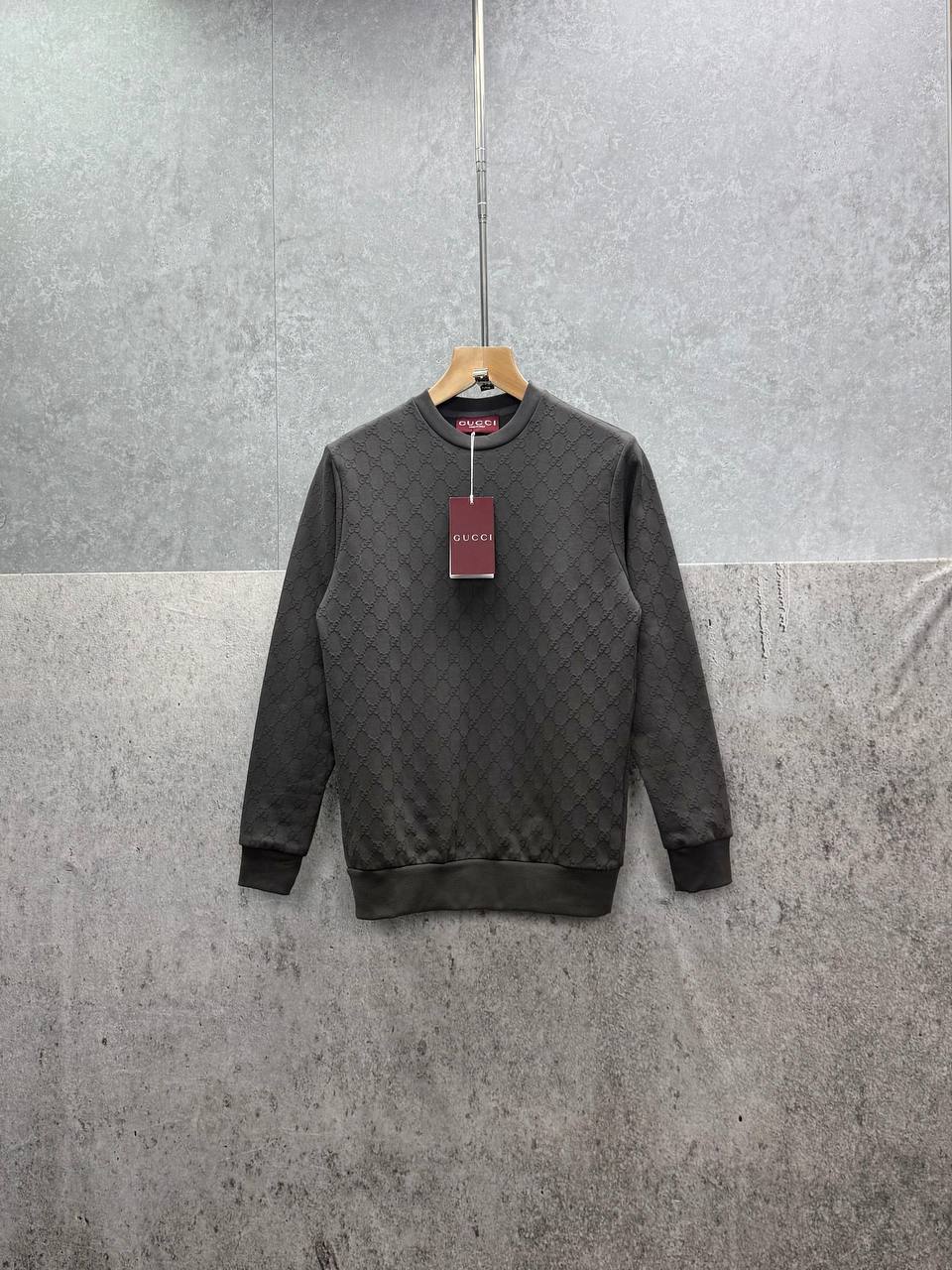 Gucci Premium Quality All-Over Printed Fleece Sweatshirt Mens in Multiple Colors Mens Best Sale UK Reps AAA Quality