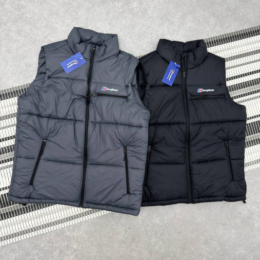 Berghaus Down Puffer Vest Gilet Mens in 2 Colors Best Sale UK Reps AAA Quality