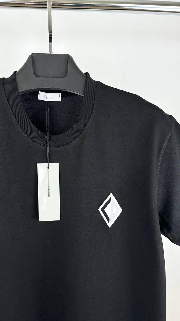 Christian Dior CD Logo T-Shirts Relaxed Fit in 2 Colors UK Reps AAA Quality