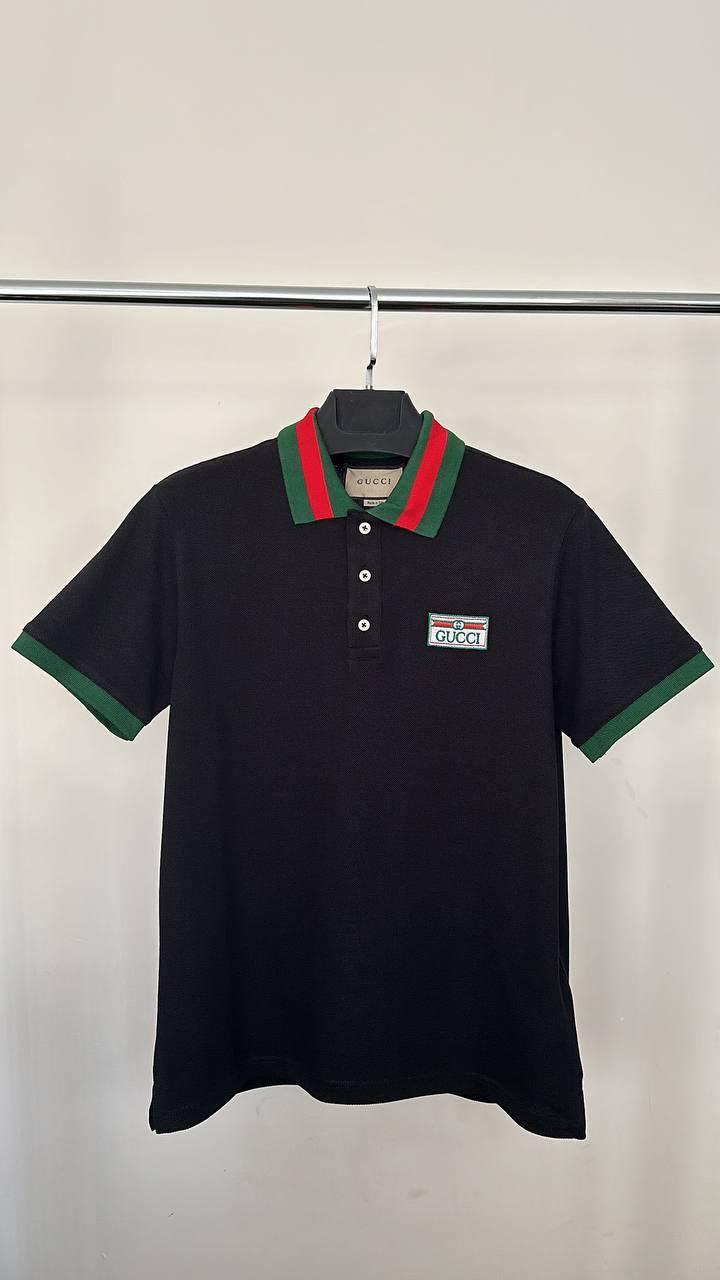 Gucci Logo Polo Shirts Mens in 2 Colors UK Reps AAA Quality