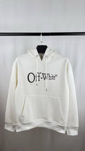 Off White Painted Logo Hoodie Mens in 2 Color Best Sale UK Reps AAA Quality