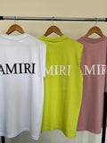 Amiri Logo T-Shirts Mens in Multiple Colors Best Sale UK Reps AAA Quality