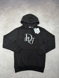 Christian Dior Flower Hoodie Mens in Black Color UK Reps AAA Quality