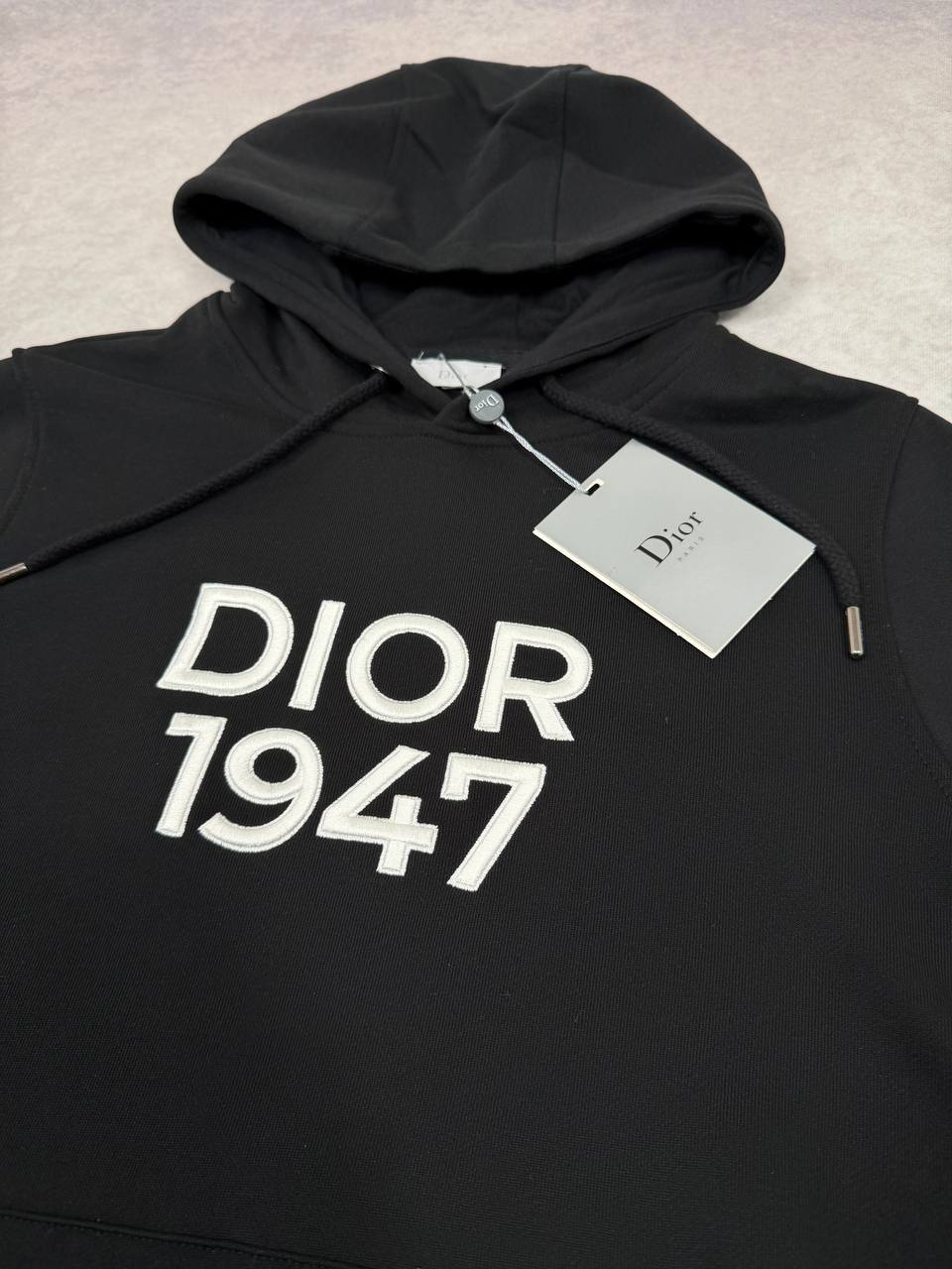 Christian Dior 1947 Hoodie Mens in Black Color UK Reps AAA Quality