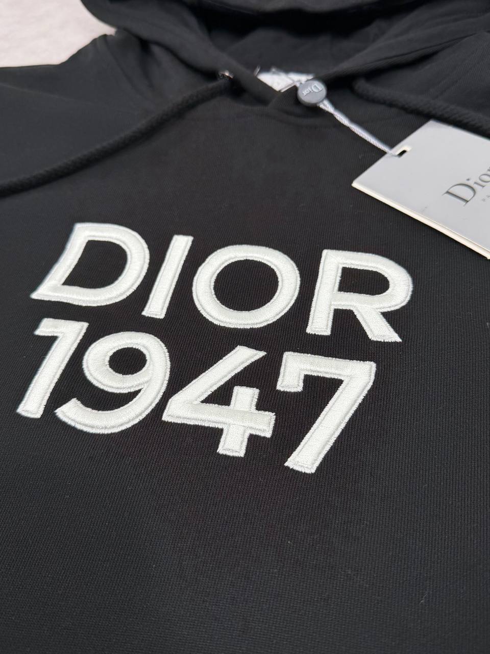 Christian Dior 1947 Hoodie Mens in Black Color UK Reps AAA Quality